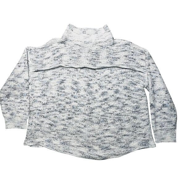 Sioni Womens Knit Cardigan Sweater XL Gray Blue Button Front Long Sleeve - Picture 10 of 10